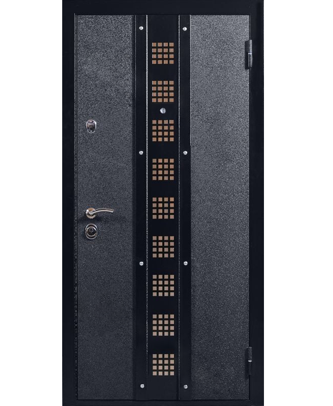 Металлическая подъездная дверь МДФ/подъездная 1153