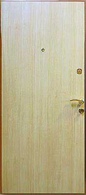 Дверь стальная входная Ламинат/винилискожа 1110