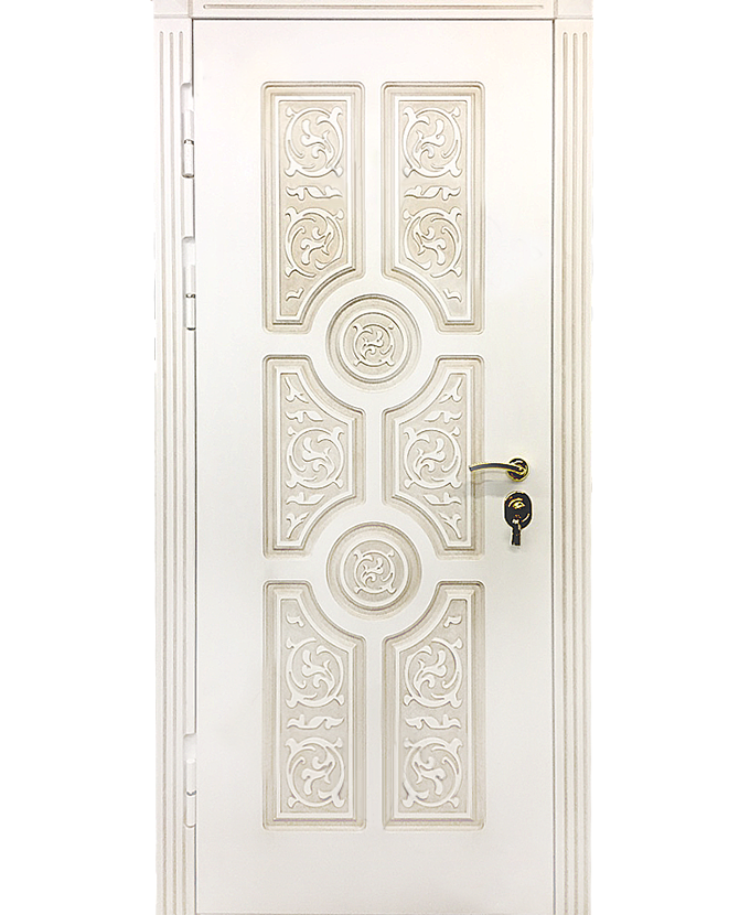 Дверь стальная трехконтурная МДФ/МДФ 3098