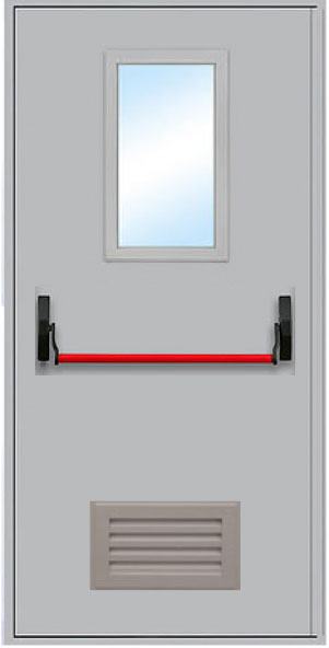 Противопожарная 1413 Антипаника Стеклопакет 1