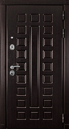 Металлические двери с МДФ отделкой