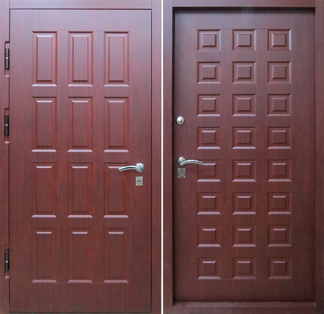 Металлическая дверь МДФ/МДФ 1814