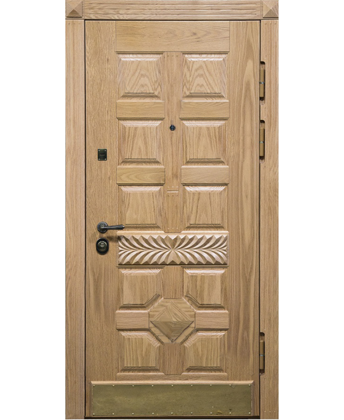 Дверь входная трехконтурная МДФ/МДФ 3096