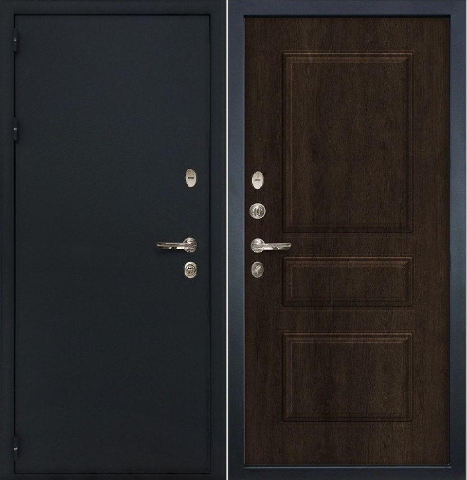 Железная дверь с порошковым напылением/МДФ 1249