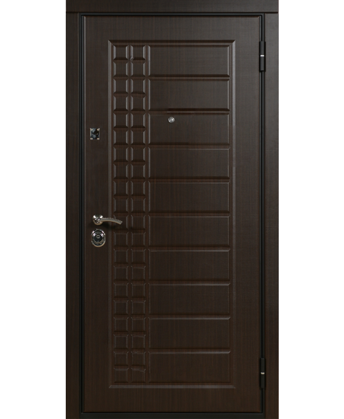 Стальная входная дверь в дом МДФ/МДФ 3049