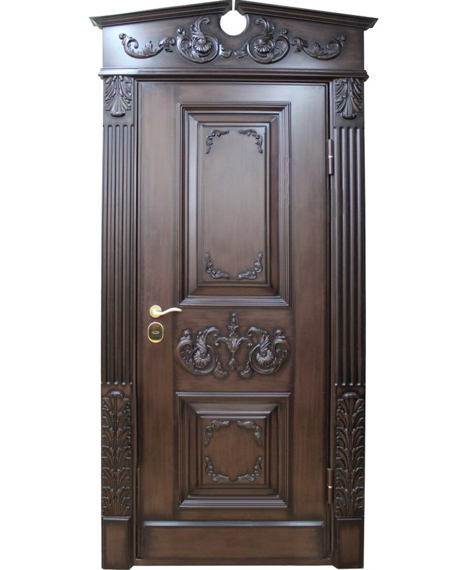 Дверь стальная входная в дом МДФ/МДФ 3045