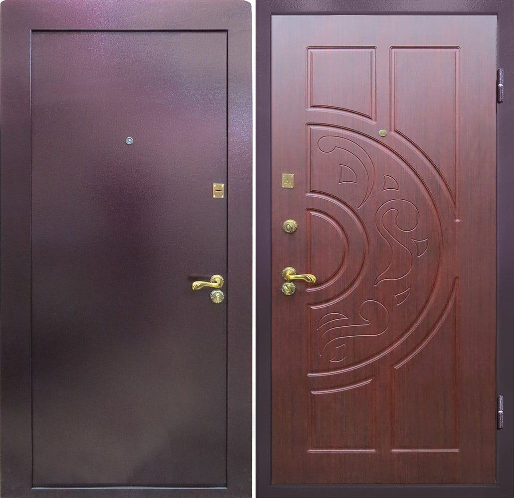 Железная дверь Порошок/МДФ 1213