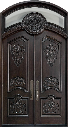 Входные арочные двери