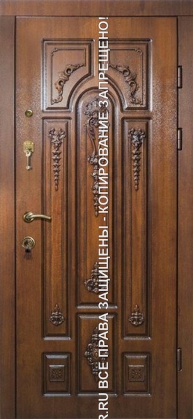 Дверь стальная входная с шумоизоляцией МДФ/МДФ 3150 Дверь стальная входная с шумоизоляцией МДФ/МДФ 3150