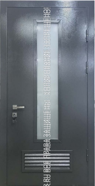 Дверь техническая железная входная Порошок 617 Дверь техническая железная входная Порошок 617