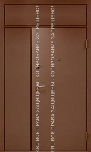 Металлическая входная техническая дверь Порошок 607 Металлическая входная техническая дверь Порошок 607