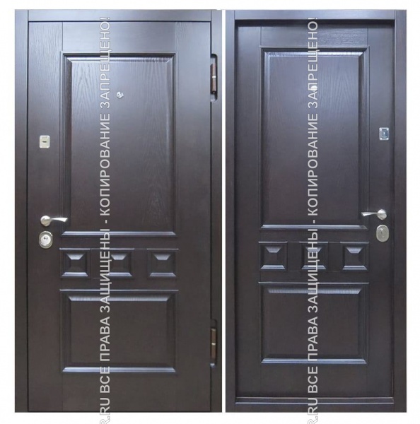 Железная дверь МДФ/МДФ 1809 Железная дверь МДФ/МДФ 1809