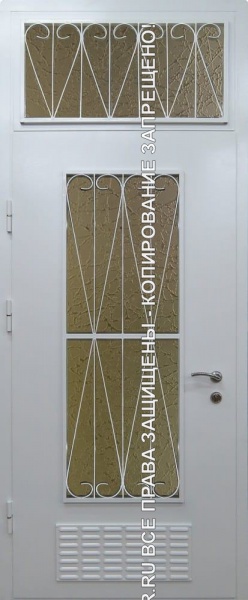 Стальная техническая дверь Порошок 614 Стальная техническая дверь Порошок 614