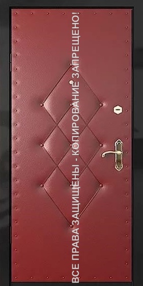 Дверь стальная Винилискожа/винилискожа 1031 Дверь стальная Винилискожа/винилискожа 1031