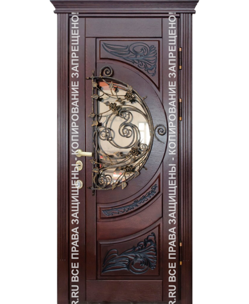 Стальная дверь МДФ филёнчатый 0050 Стальная дверь МДФ филёнчатый 0050